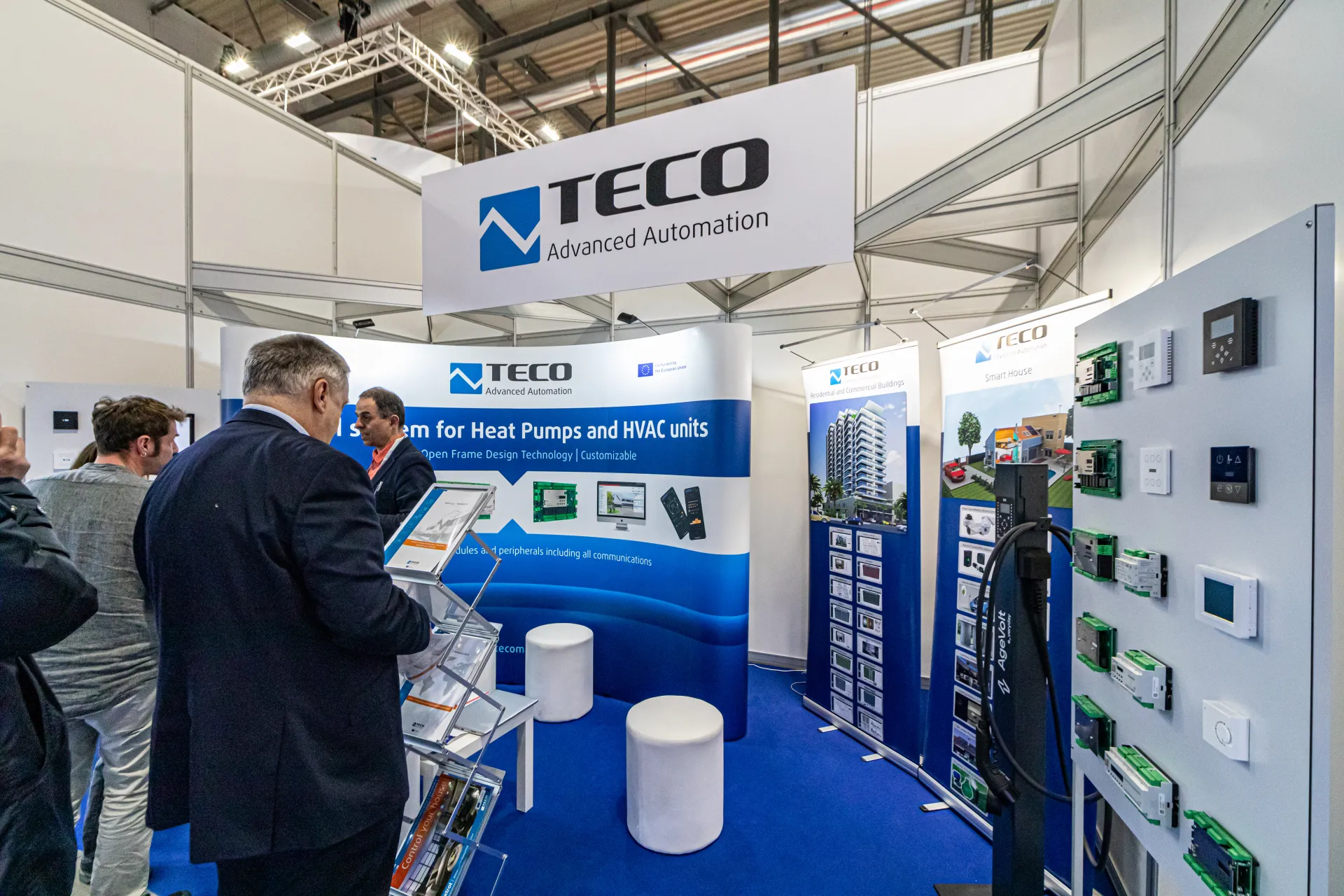 TECO Advanced Automation controllers for heat pumps and HVAC units at MCE 2024