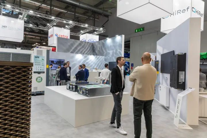 Eneren stand with compact ventilation units and R-290 NPE multi-purpose unit at MCE 2026