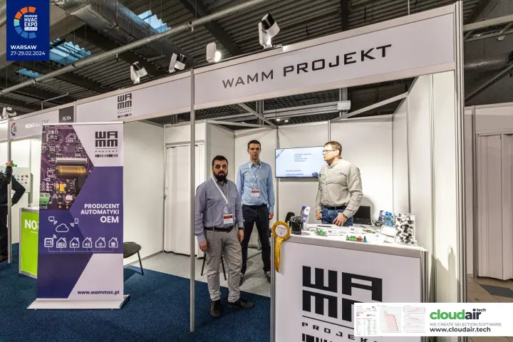 WAMM Projekt shell-scheme stand promoting OEM automation production