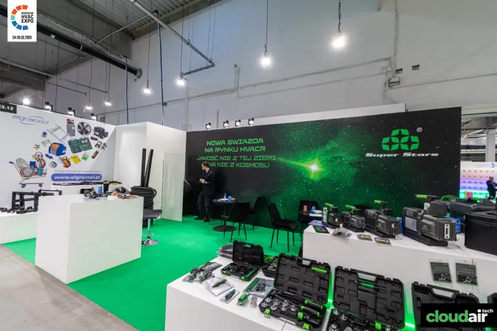 Super Stars HVACR tools: vacuum pumps and flaring kits at Warsaw HVAC Expo 2026