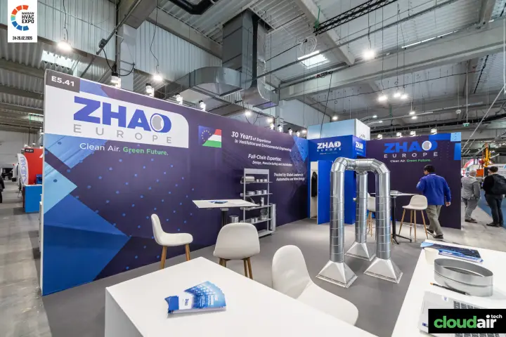 Zhao Europe backdrop on full-chain duct design, manufacturing and installation
